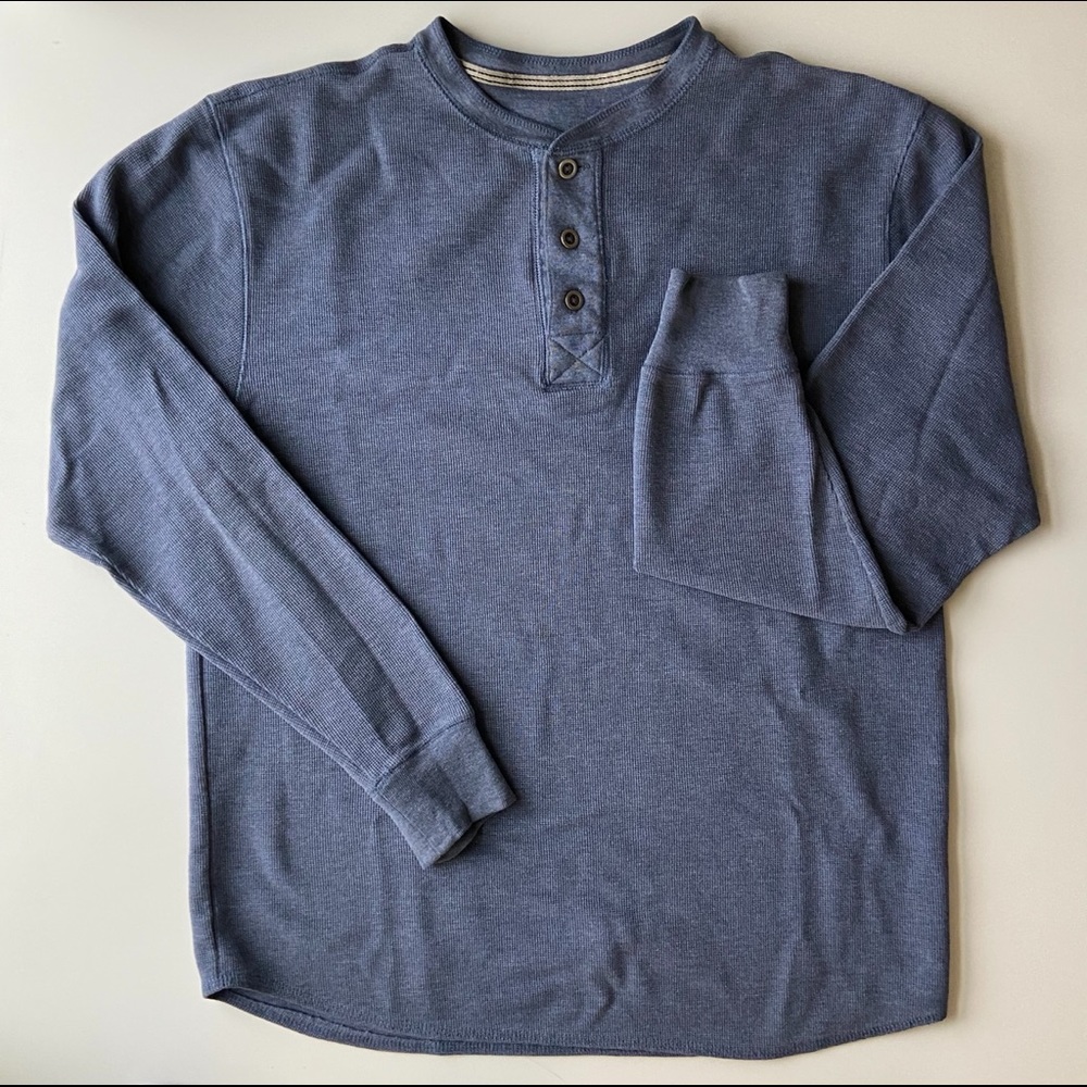 Blue Waffle Shirt